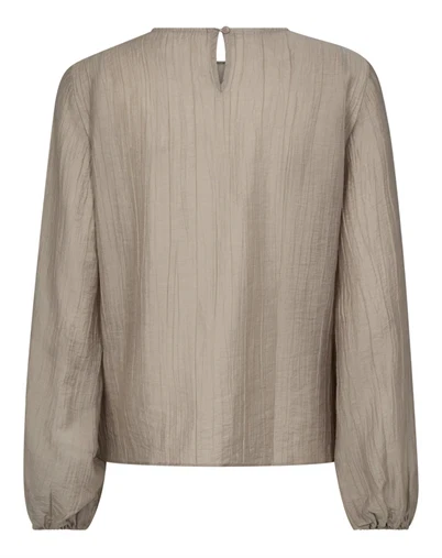  Co'couture - Conny CC Drape Bluse - Mink 